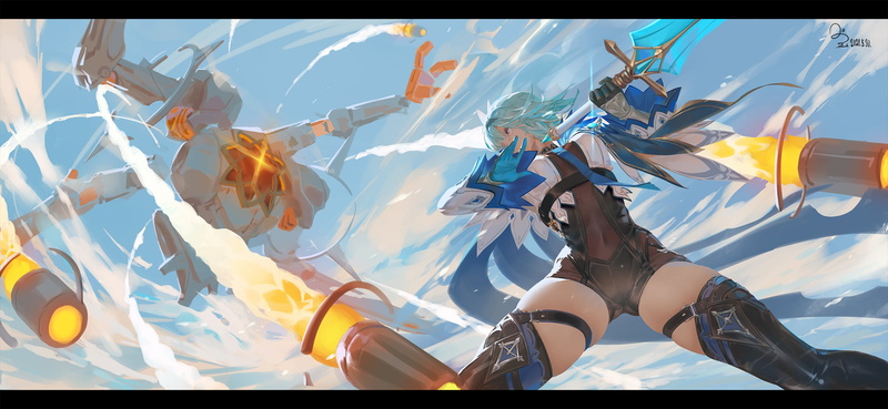 Genshin Impact, Ri bao, 1080P, Eula(Genshin impact)