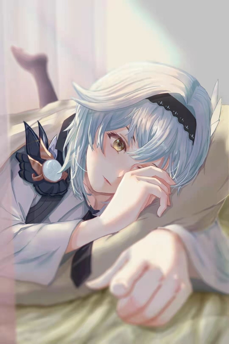 anime girls, Eula(Genshin impact), Genshin Impact, 720P