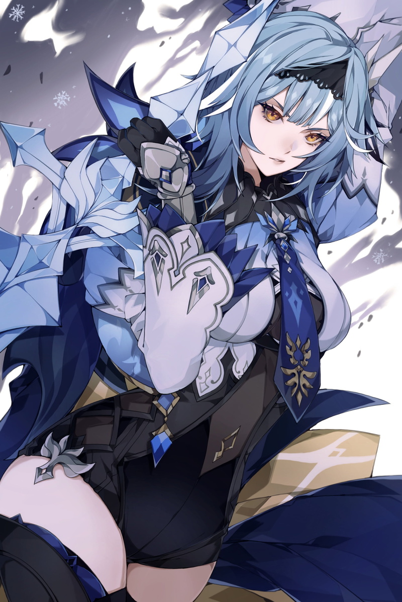 Eula(Genshin impact), 2K, Genshin Impact, anime girls