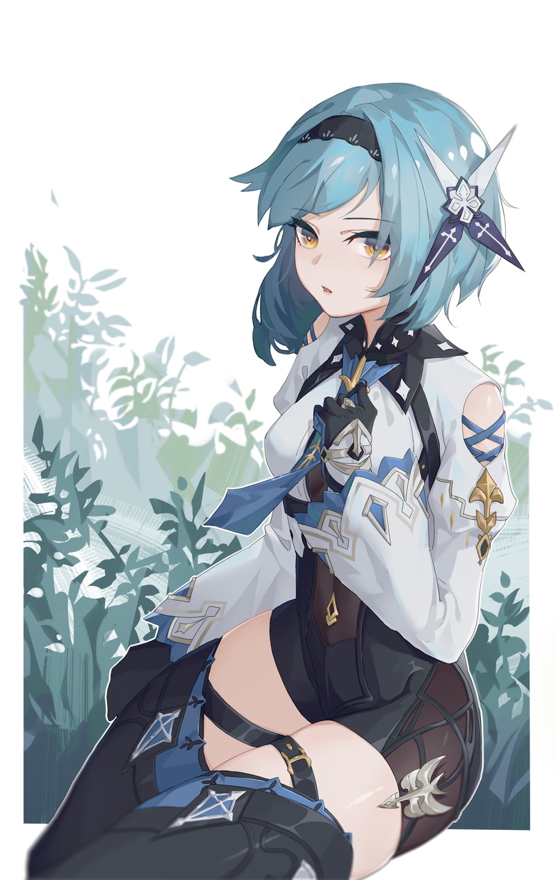 anime girls, Eula(Genshin impact), Genshin Impact, 2K