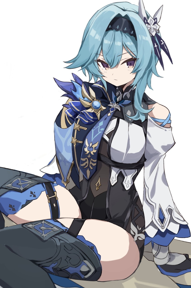 720P, Eula(Genshin impact), anime girls, Genshin Impact