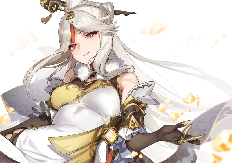 anime girls, 2K, Genshin Impact, Ningguang (Genshin Impact)