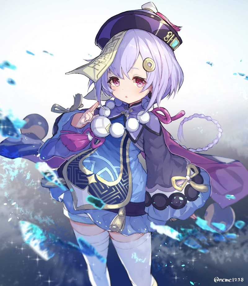 Qiqi (Genshin Impact), Genshin Impact, anime girls, 720P