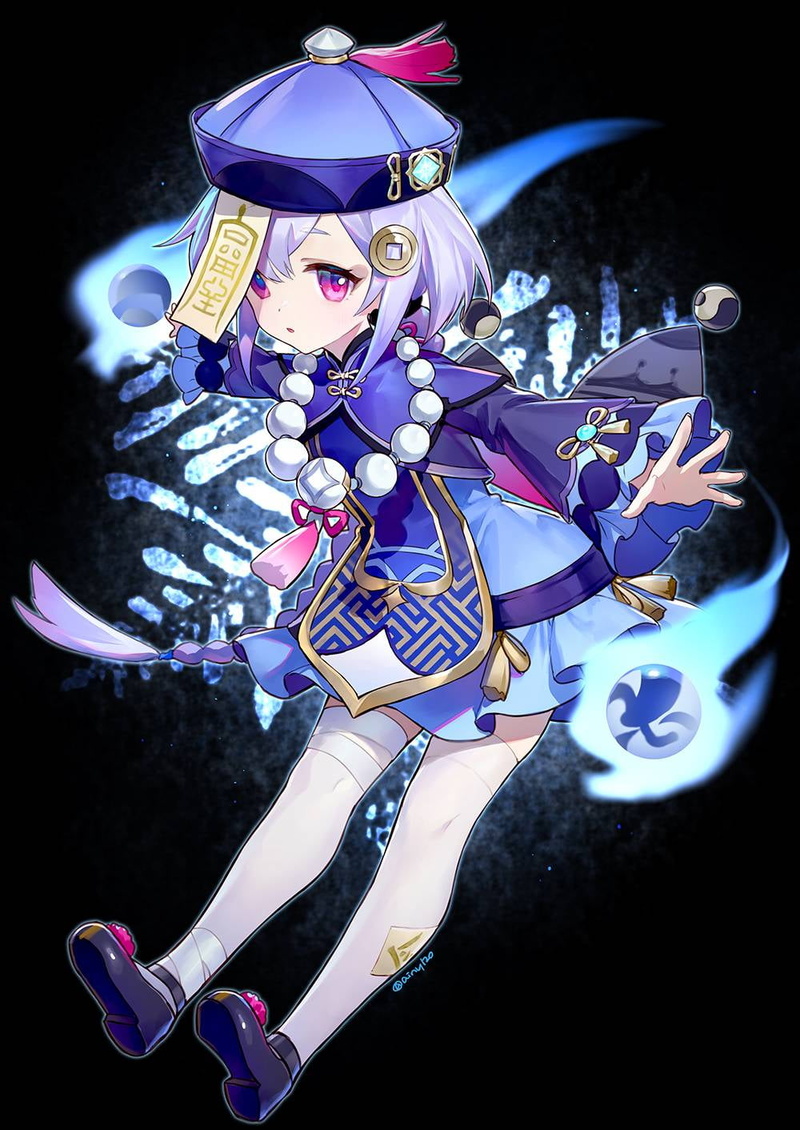 Qiqi (Genshin Impact), Genshin Impact, 720P, anime girls