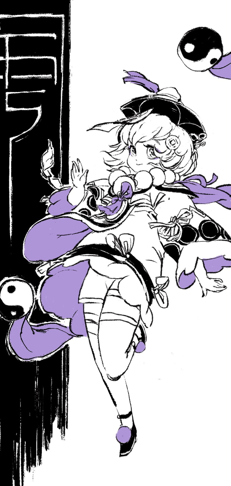 Qiqi (Genshin Impact), cola head, fictional characters, Genshin Impact, 1080P