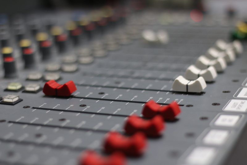 broadcast, noise, in a row, control, production, focus on foreground, radio, control panel, selective focus, order, media, mixing, sound mixer, communication