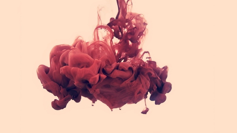 pink color, exploding, alberto seveso paint in water, freshness, studio shot, abstract, close-up, dissolving, cut out, red, 1080P, paint, nature, motion