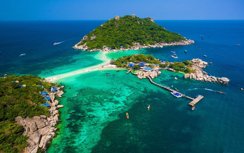 nang, andaman, 1080P, yuan, island, hd, diving, sea, resort, photo, thailand