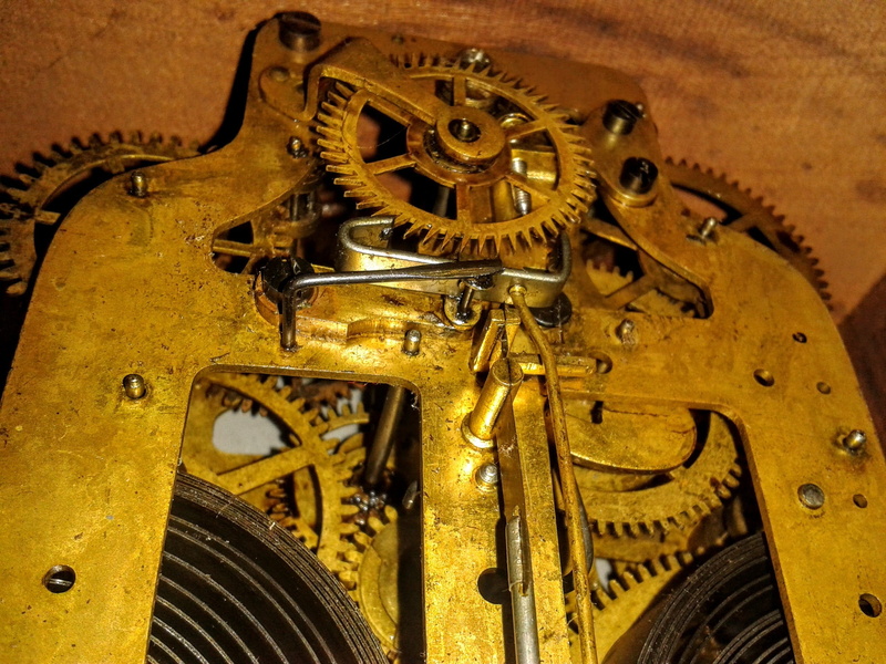 land vehicle, Clock, close-up, inside, engineering, tick tock, gears, gear, machinery, clockwork, machine, accuracy, beige, 2K, wheel, time, face, old