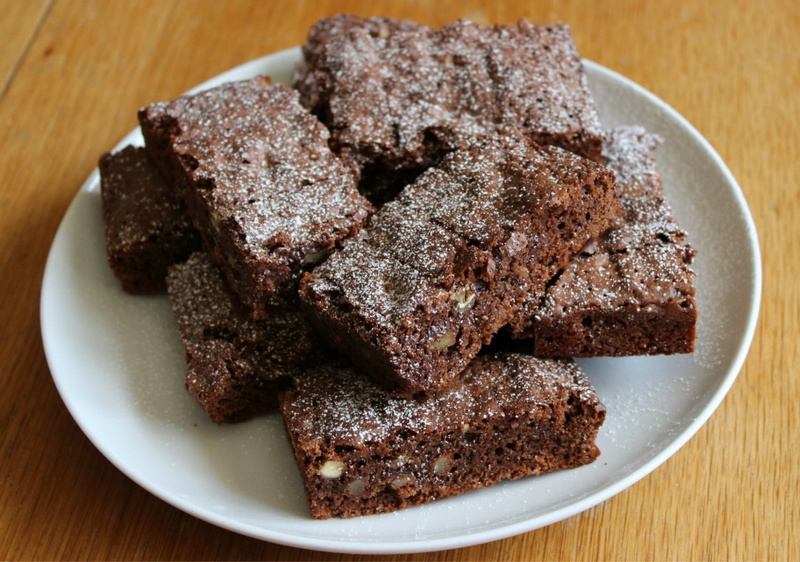 brownies, delicious, home baking, treat, indulgence, crockery, brown, serving size, close-up, plate, still life, chocolate brownies, temptation, food, cake
