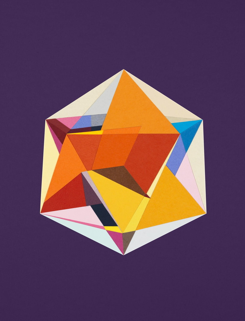 design, close-up, colored background, blue, logo, no people, 720P, diamond, Android L, red, minimalism, single object, digital art, geometric shape, material style