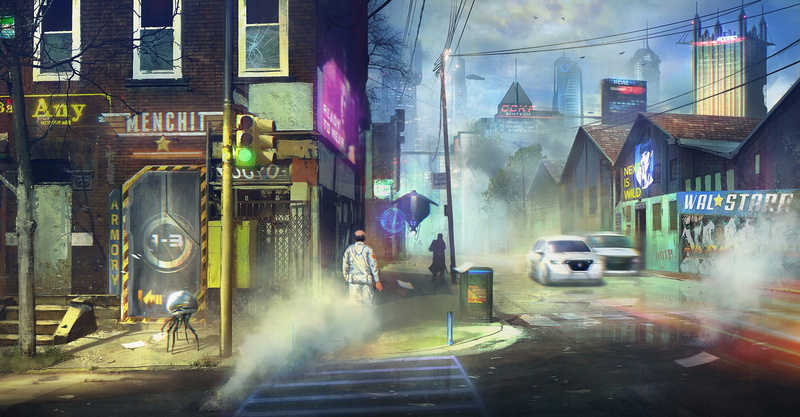 mode of transportation, building exterior, street, communication, brown, smoke - physical structure, city, sign, rain, two, real people, tables, motor vehicle