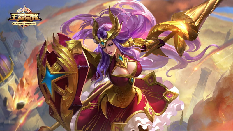 glory, game, desktop, 1080P, athena, image, video, hd, characters, warrior, king
