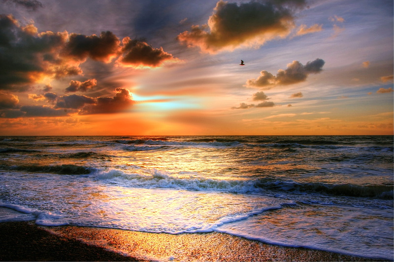 romance, 2K, horizon, idyllic, motion, farbenspiel, scenics, photography, beauty in nature, ocean, landscapes, summer, mood, twilight, horizon over water