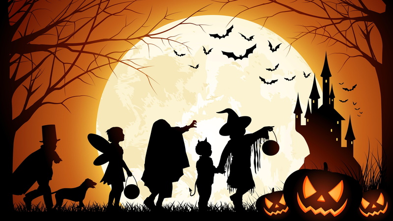pumpkin, creativity, lighting equipment, silhouette, event, kids, moon, night, holiday - event, craft, art and craft, jack o lantern, halloween, spooky