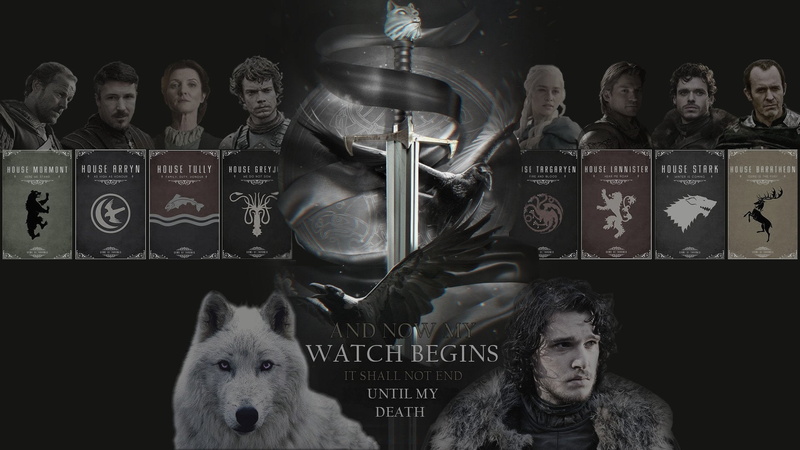 Jon Snow, Catelyn Stark, Robb Stark, Jaime Lannister, screenshot, Jorah Mormont, 1080P, Theon Greyjoy, TV Show, thrones, Petyr Baelish, Game Of Thrones
