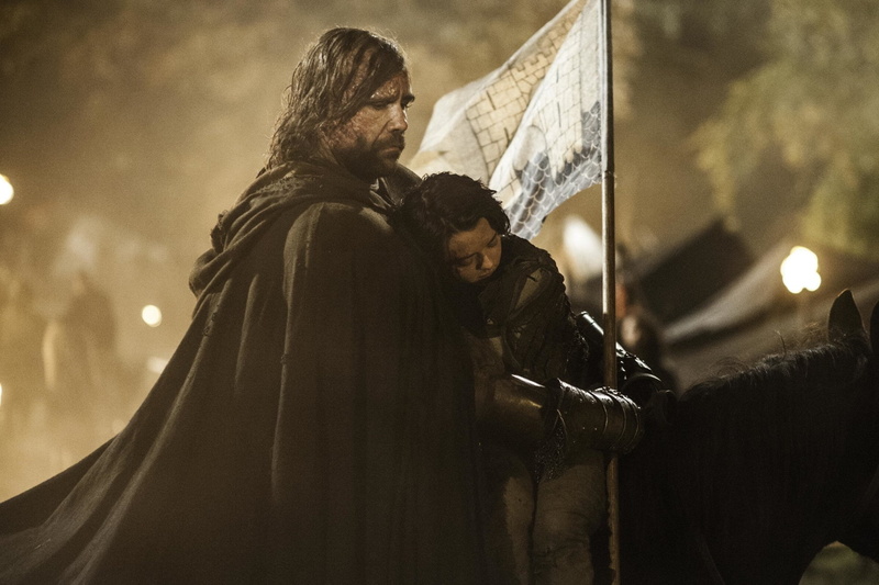 TV Show, emotion, bonding, togetherness, 1080P, Maisie Williams, heterosexual couple, Game Of Thrones, Arya Stark, men, lifestyles, arm around, Sandor Clegane