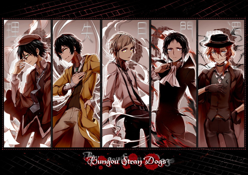 nakajima, nakahara, chuuya, 720P, bungou, edogawa, dogs, ryuunosuke, stray, atsushi, ranpo, akutagawa