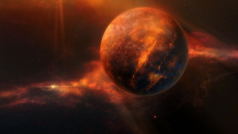 astronomy, planet - space, beauty in nature, no people, Starcraft II, galaxy, majestic, eclipse, StarCraft II : Heart Of The Swarm, night, red, space, 1080P