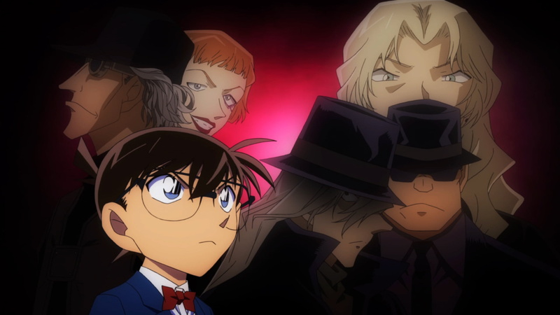 Anime, Gin (Detective Conan), Conan Edogawa, Detective Conan, 1080P