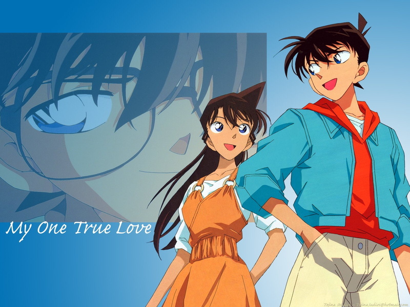 Shinichi Kudo, Ran Mouri, 720P, Anime, Conan Edogawa, Detective Conan