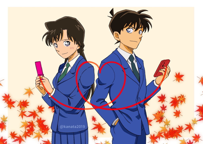 1080P, Anime, Detective Conan, Mouri Ran, Shinichi Kudo