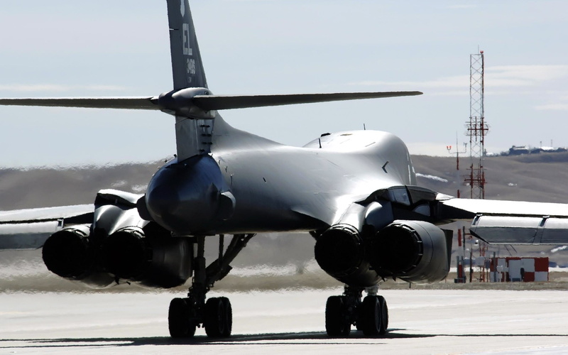 airplane, outdoors, public transportation, plane, propeller, 1080P, nature, Rockwell B-1 Lancer, mode of transportation, airport runway, stationary, runway