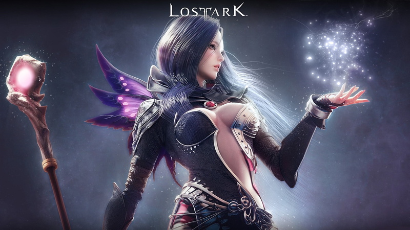 1080P, the game, Lost Ark, girl, background