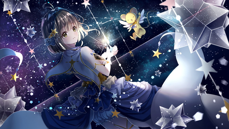 Anime, 1080P, Cardcaptor Sakura, Sakura Kinomoto, Keroberos (Card Captor Sakura)