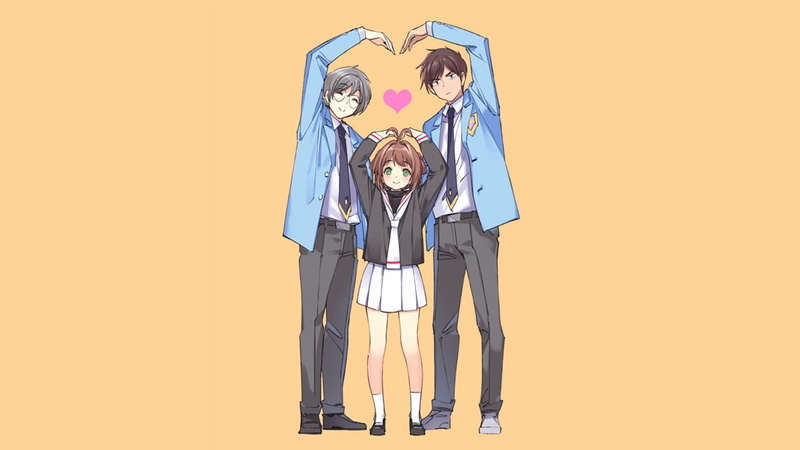 Sakura Kinomoto, Cardcaptor Sakura, 1080P, Anime, Toya Kinomoto, Yukito Tsukishiro