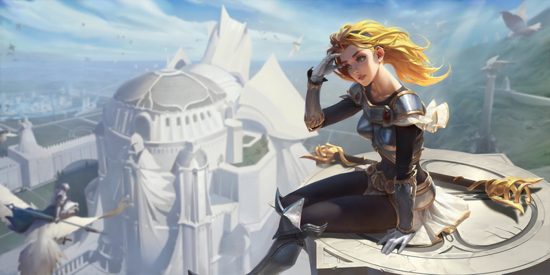 4K, Blonde, Video Game, Lux (League Of Legends), League Of Legends
