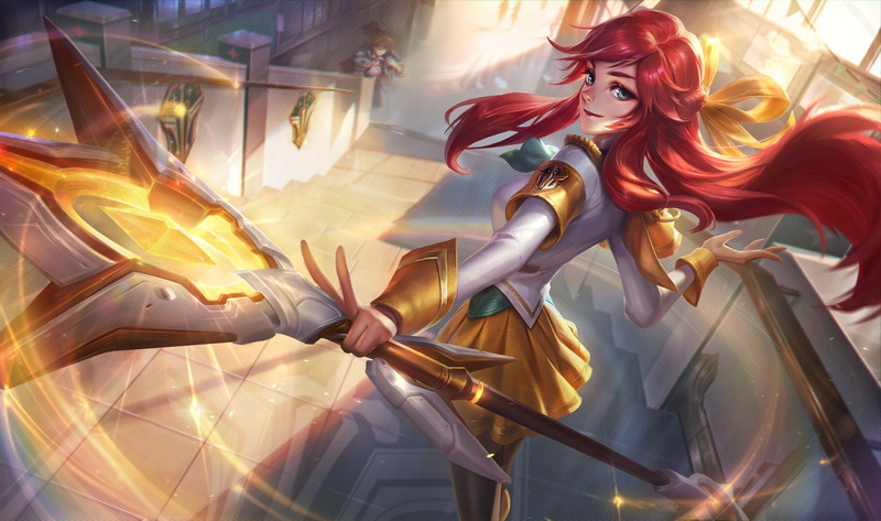 Lux (League of Legends), video game characters, gold, Lux Arcadia, League of Legends, video game girls, Academic, The Prestige, 4K