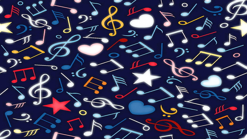 f-clef, musical notes, no people, bass, space, graphic design, illustration, hearts, symbol, graphics, backgrounds, pattern, electric blue, variation, large group of objects