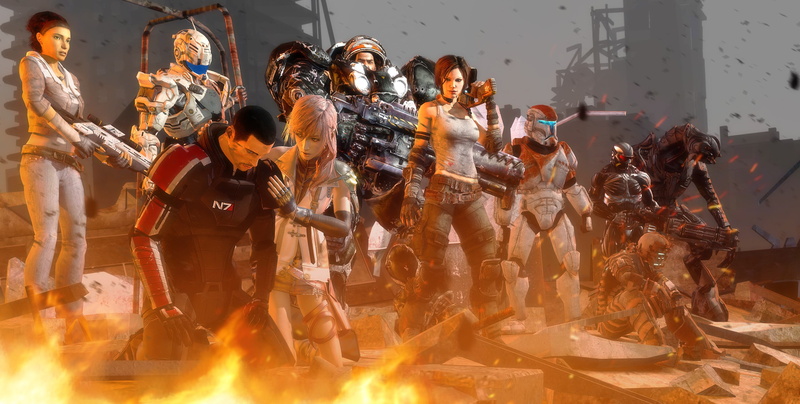 adult, photographing, technology, game, Crysis, leisure activity, Star Wars, men, group of people, render, large group of people, Half-Life 2, arts culture and entertainment