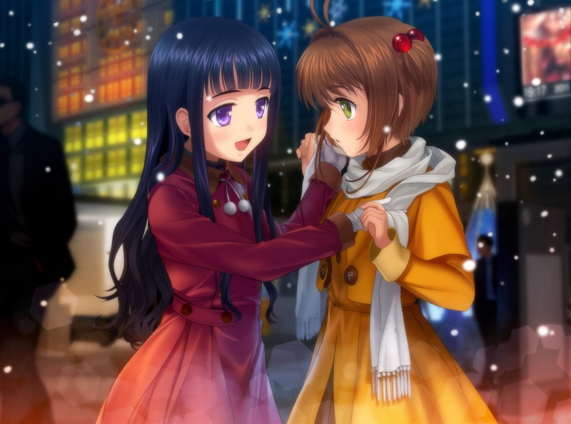 retail, 720P, girls, Kinomoto Sakura, store, child, fashion, women, bangs, Card Captor Sakura, clothing, retail display, human representation, standing
