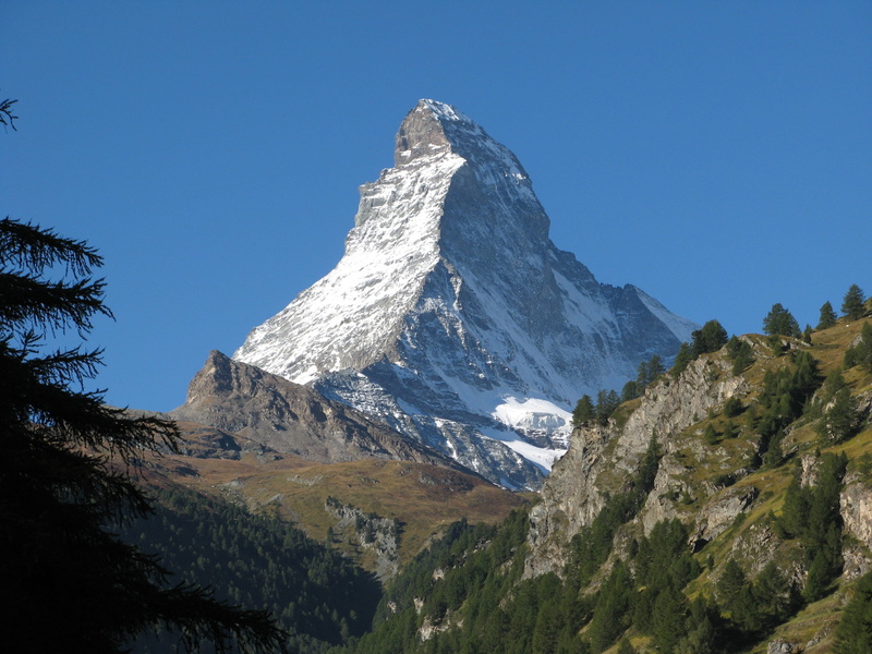 environment, mountain, tranquility, snowcapped mountain, mountain range, scenics - nature, nature, no people, cold temperature, snow, zermatt, matterhorn