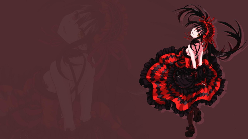 kurumi, date a live, dress, 1080P, tokisaki, tokisaki kurumi, live, heterochromia, date, anime, anime girls, girls