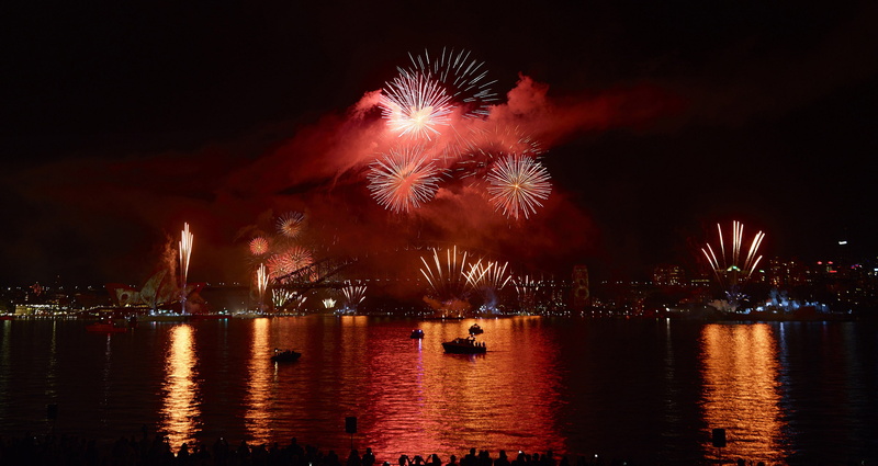fireworks, 2K, Sydney