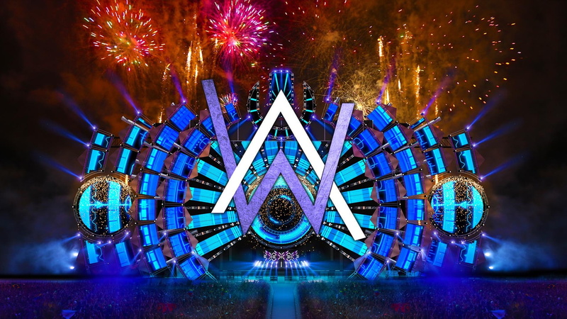 1080P, Fireworks, Alan Walker, logo