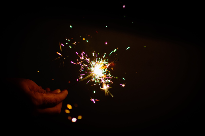 firework Display, black background, human hand, backgrounds, arts culture and entertainment, deepawali, festival, religion, fireworks, sparks, sparkler