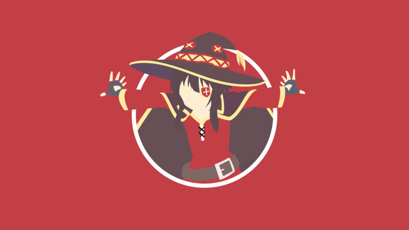 8K, Anime, Megumin (KonoSuba), KonoSuba – God’s blessing on this wonderful world!!