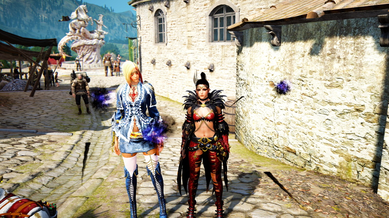 5K, building, lifestyles, people, Black Desert, city, real people, architecture, leisure activity, walking, building exterior, standing, full length, adult