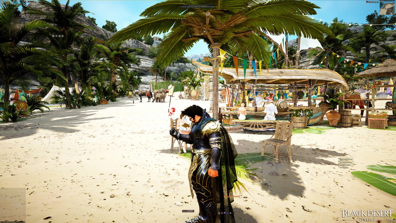 sand, incidental people, people, outdoors, group of people, plant, nature, Black Desert, women, palm tree, adult, day, tree, real people, beach, black desert online