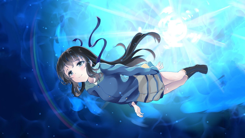 1080P, anime girls, Nagi no Asukara, Shiodome Miuna