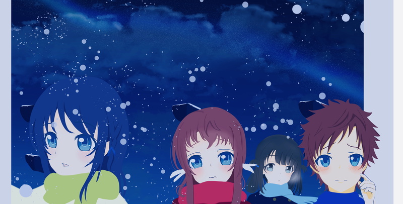 Miuna Shiodome, Anime, Nagi no Asukara, Manaka Mukaido, Hikari Sakishima, Chisaki Hiradaira, 5K
