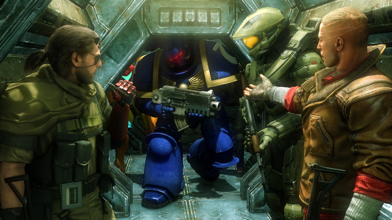armor, master chief, big boss, venom snake, warhammer, terror billy, Wolfenstein 2, Billy Boy, space marines, William J. Blazkowicz, The Phantom Pain, spartan 117