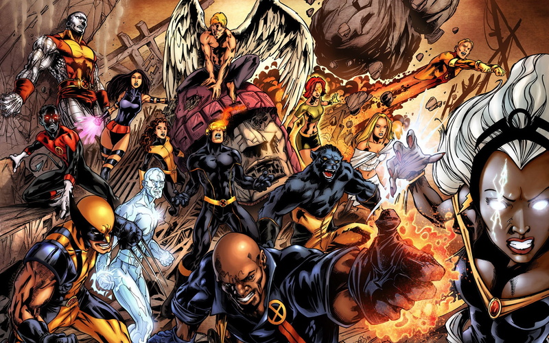 Colossus, Wolverine, Beast (Marvel Comics), Nightcrawler (Marvel Comics), X-Men, Cyclops (Marvel Comics), 1080P