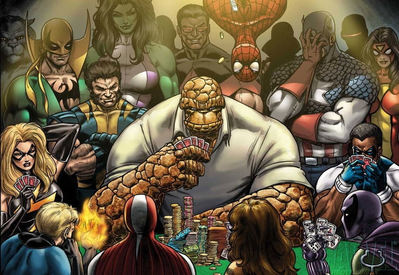 Iron Fist, Ben Grimm, Fantastic Four, Ms. Marvel, She-Hulk, Comics, Thing (Marvel Comics), Mister Fantastic, 480P, Invisible Woman, Stingray (Marvel Comics)