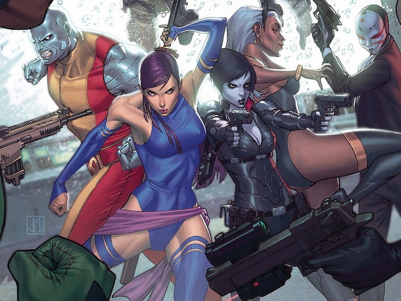 720P, Psylocke (Marvel Comics), Colossus, X-Men