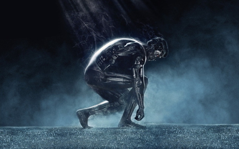 physical activity, activity, people, motion, studio shot, healthcare and medicine, dark, human body part, human skeleton, dust, body part, digital art robot science fiction futuristic technology movies terminator genisys endoskeleton t 800 arnold schwarzenegger smoke ground